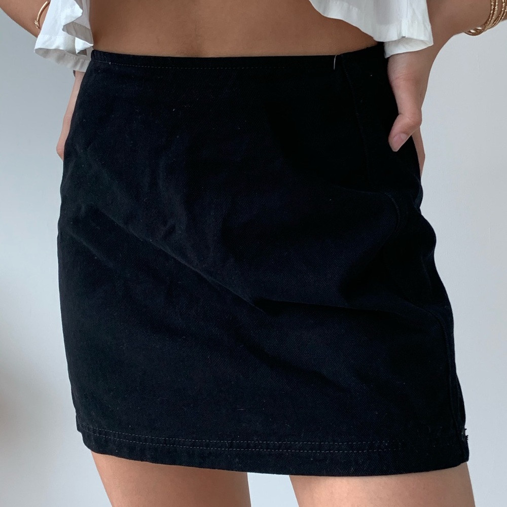 blk/noir skirt, urban outfitters